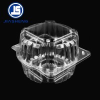 Clear transparent disposable lettuce plastic containers for vegetable packaging