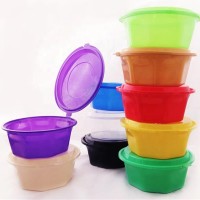 Take Away food container 1000ML/36OZ Disposable Plastic Salad Bowl