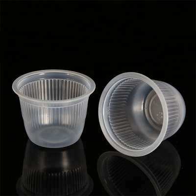 EVOH plastic disposable pudding packaging cup clear container