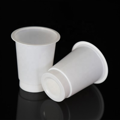 custom 6 oz PP material disposable frozen yogurt plastic ice cream cups