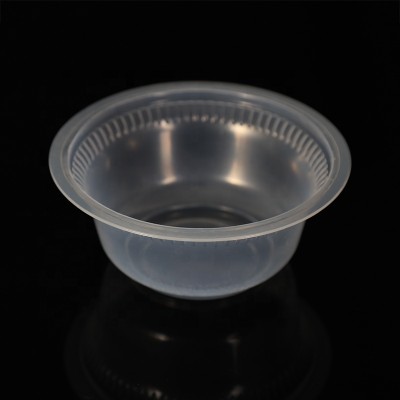 15oz custom PP disposable transparent takeaway noodle box food packaging bowl